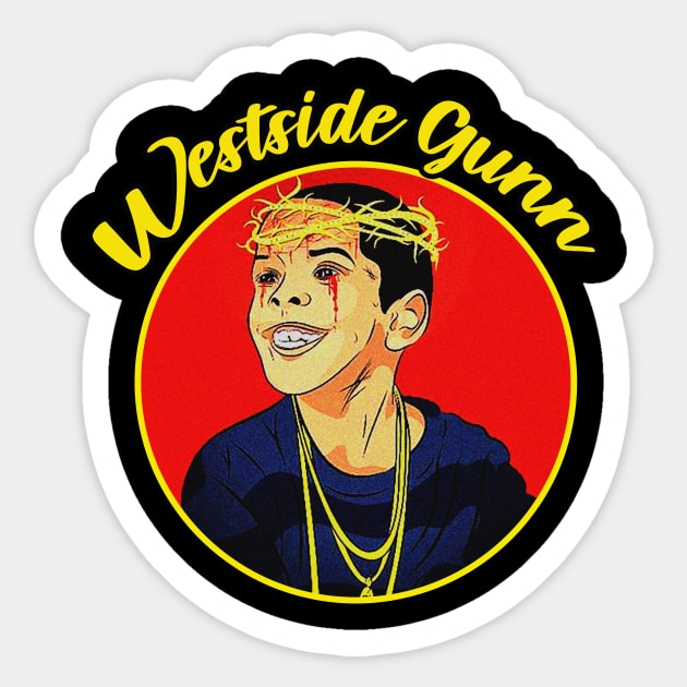 Westside Gunn rapper Sticker by Karyljnc